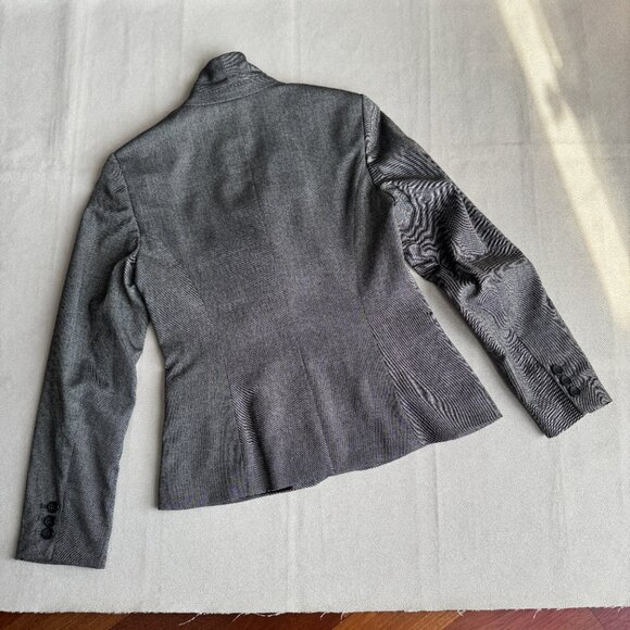 Charcoal Gray Classic Blazer Jacket 2P - Picture 10 of 16